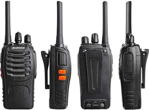 Vue 7 de Baofeng Talkie Walkie Longue
