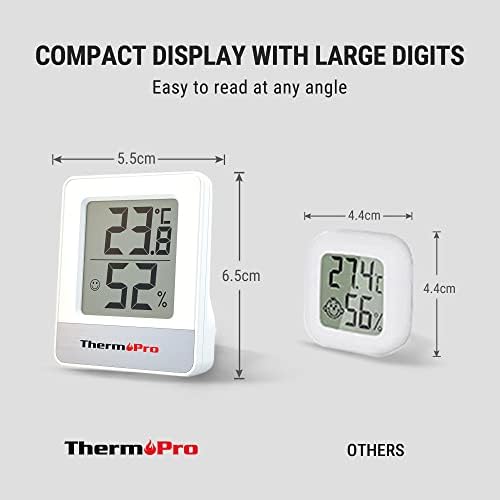 Vue 2 de Thermopro Tp Petit Hygrometre