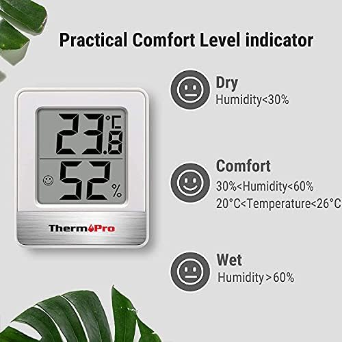 Vue 4 de Thermopro Tp Petit Hygrometre