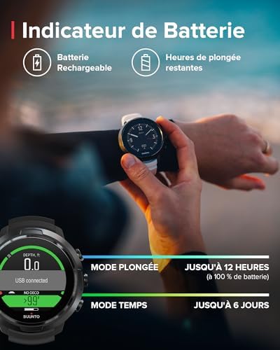 Vue 2 de Suunto Dive Montre