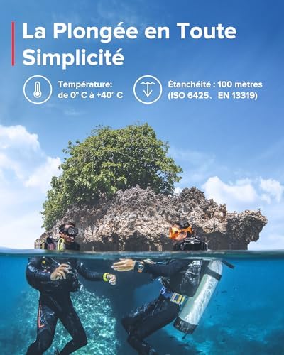 Vue 4 de Suunto Dive Montre