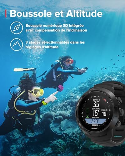 Vue 5 de Suunto Dive Montre