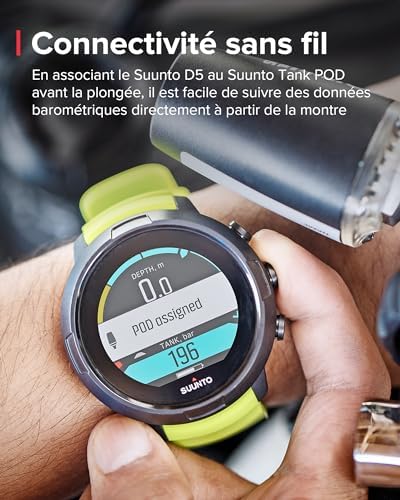 Vue 7 de Suunto Dive Montre