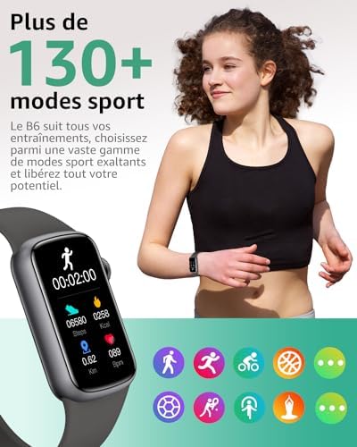 Vue 3 de Imfrchcs Montre Intelligente Avec