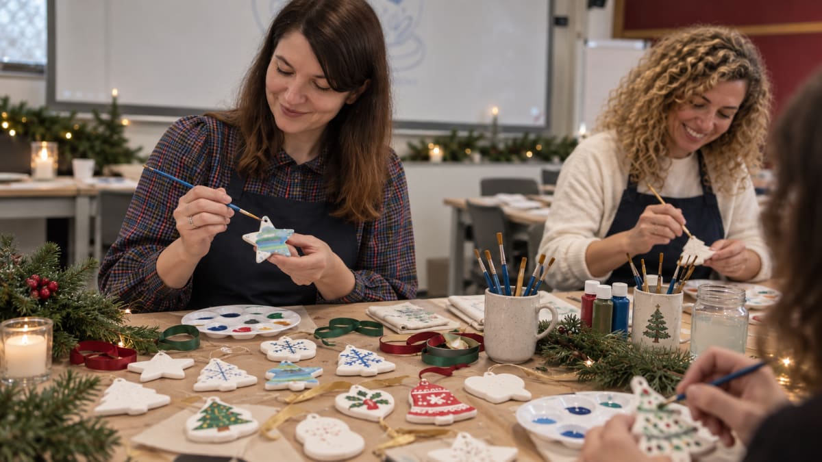 Coming Soon: Christmas Ceramic Ornament Painting Workshop — hands-on ceramic workshop in Wimbledon, London