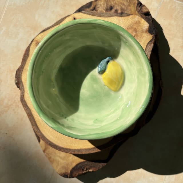 Little Lemon Ceramic Bowl
