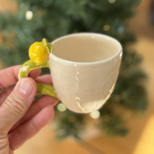 Handmade Lemon Espresso Cup