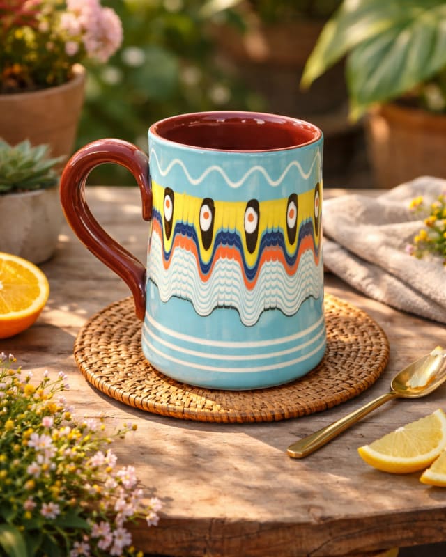 Handmade Ceramic Beer Tankard
