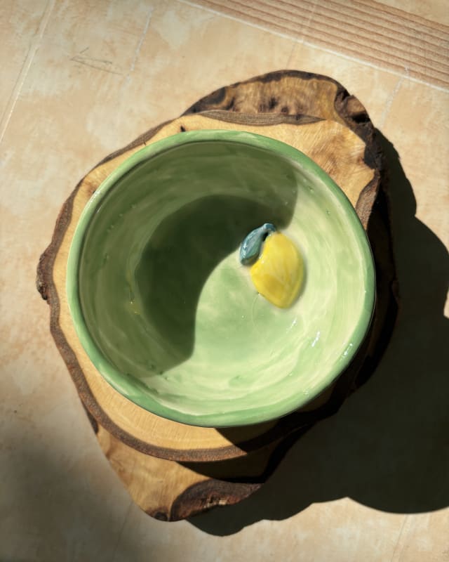 Little Lemon Handmade Ceramic Bowl