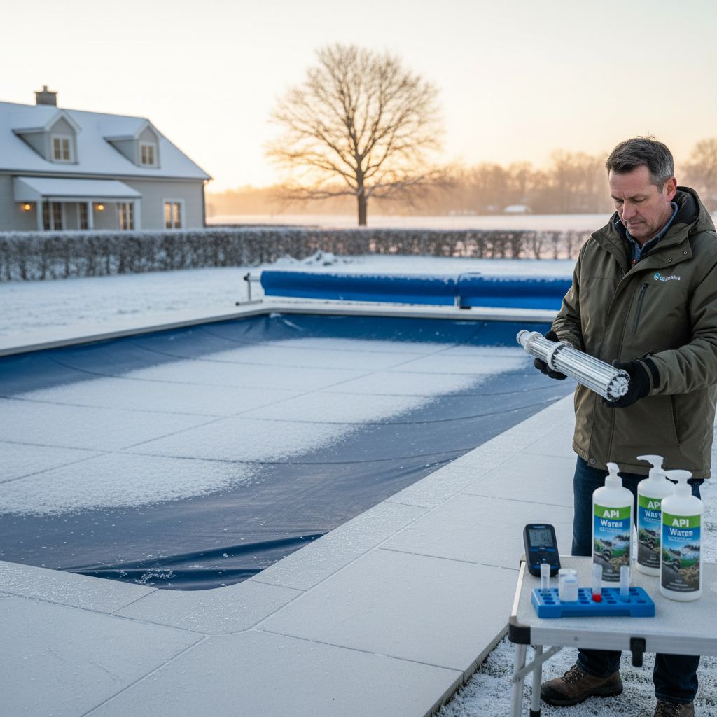Winter pool maintenance