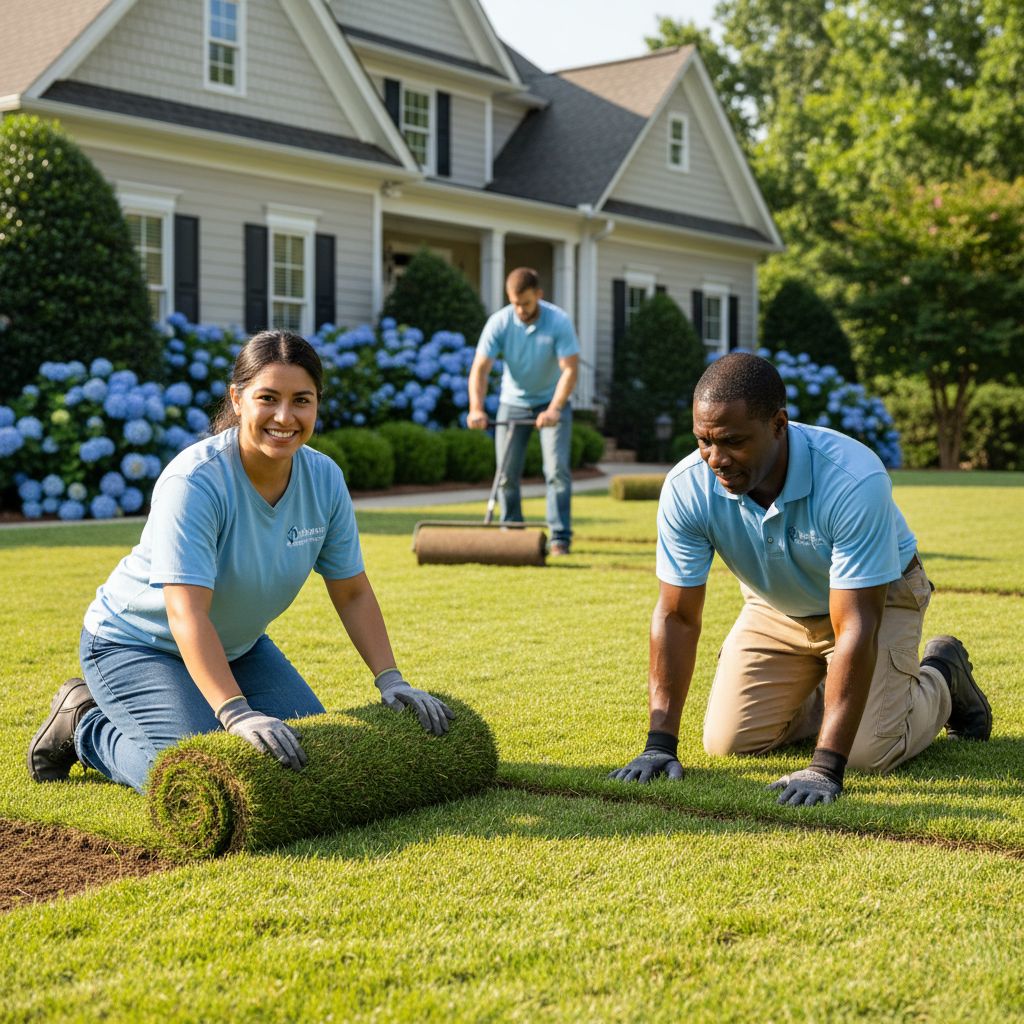 Introducing Buford's Johnson Property Service's Expert Sod Installer Service