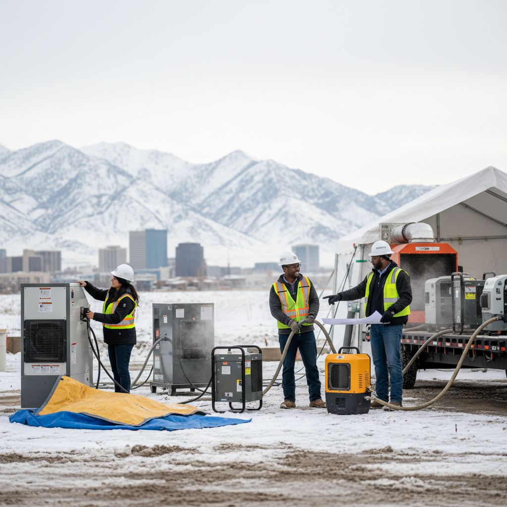 1Source Rentals Provides Reliable Portable Heater Solutions in Salt Lake City, Utah
