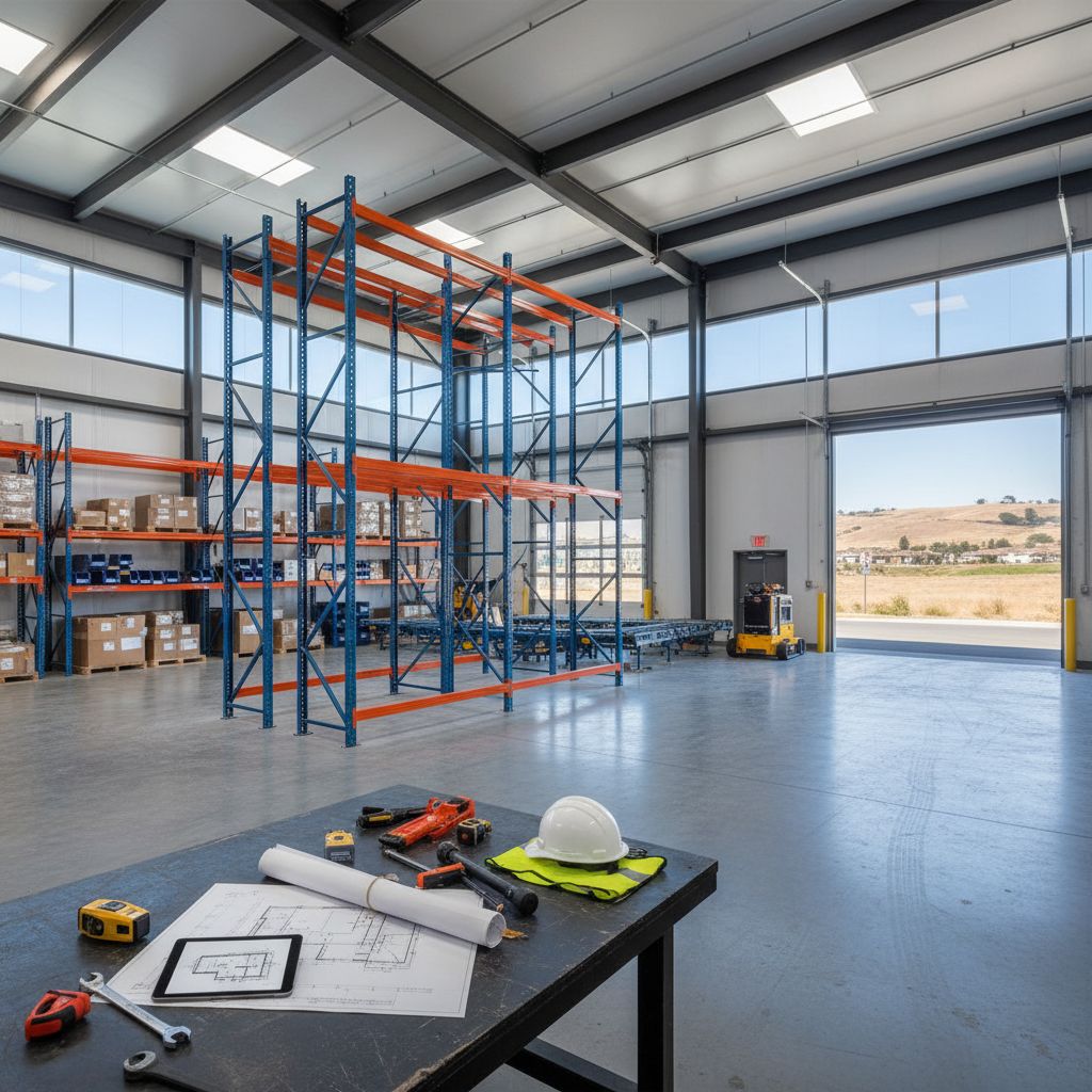 Modern shelving unit by Southwest Warehouse Solutions