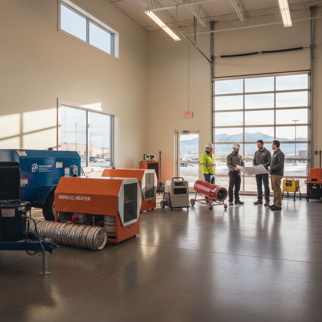 Heating Equipment at 1Source Rentals