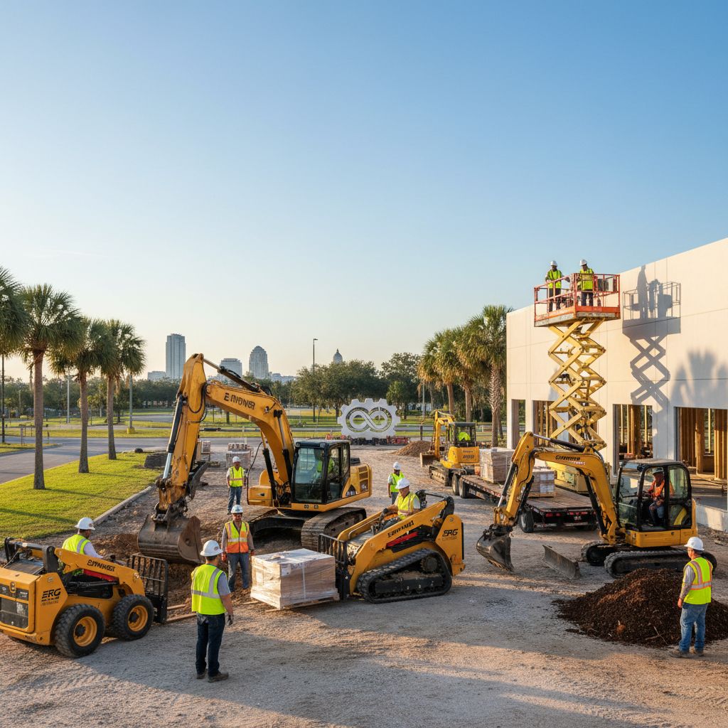Empower Rental Group specialists advising clients on-site