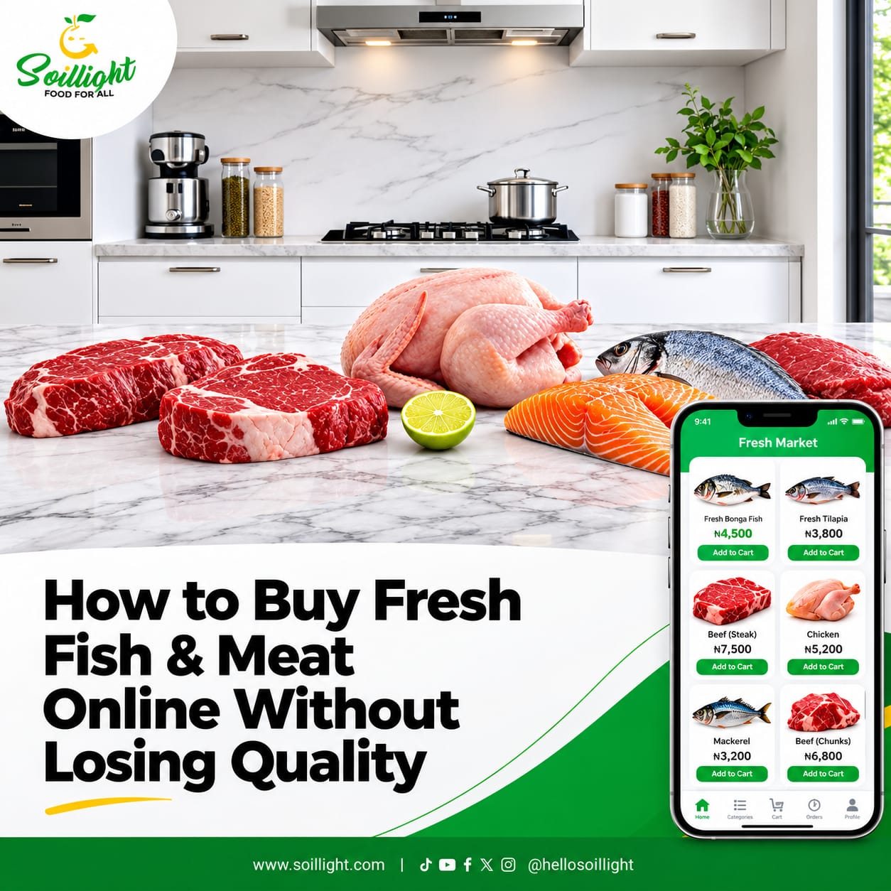 How to Buy Fresh Fish and Meat Online Without Losing Quality