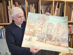 Картины художника, чьи работы есть в Третьяковке, отдали галерее Красноармейска