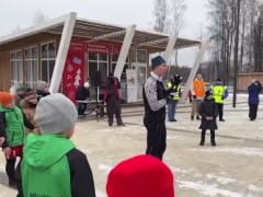 Мастер спорта Першин поделился секретом успеха с участниками соревнований в парке Ивантеевки