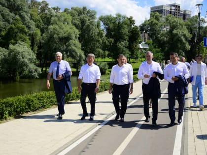 Реконструкция набережной в Наро-Фоминске полностью завершится в 2023 году