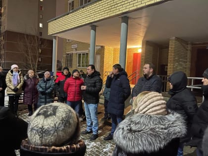 Депутат по единому избирательному округу Павел Жуков провёл встречу с жителями микрорайона Финский