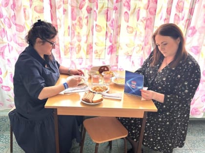 Партийцы Наро-Фоминска провели проверку школьного питания в Атепцеве