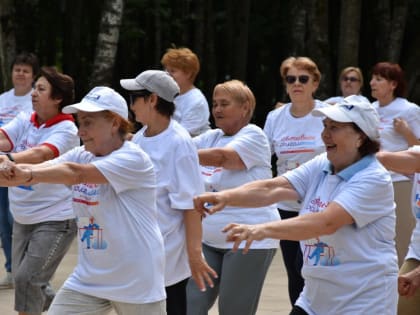 В Наро-Фоминске состоялась областная физкультурно-спортивная акция «Зарядка долголетов»