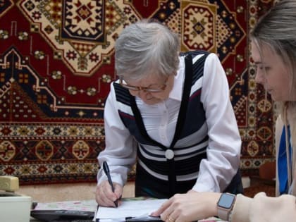 Ветеран Великой Отечественной войны Вера Ивановна Панова проголосовала на дому в подмосковной Кашире