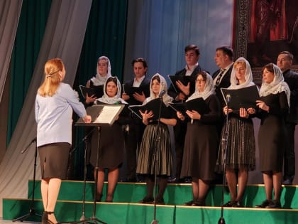Тринадцать коллективов выступили на Фестивале духовной музыки в Красноармейске
