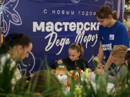 Более 400 маленьких жителей Люберец стали помощниками Деда Мороза