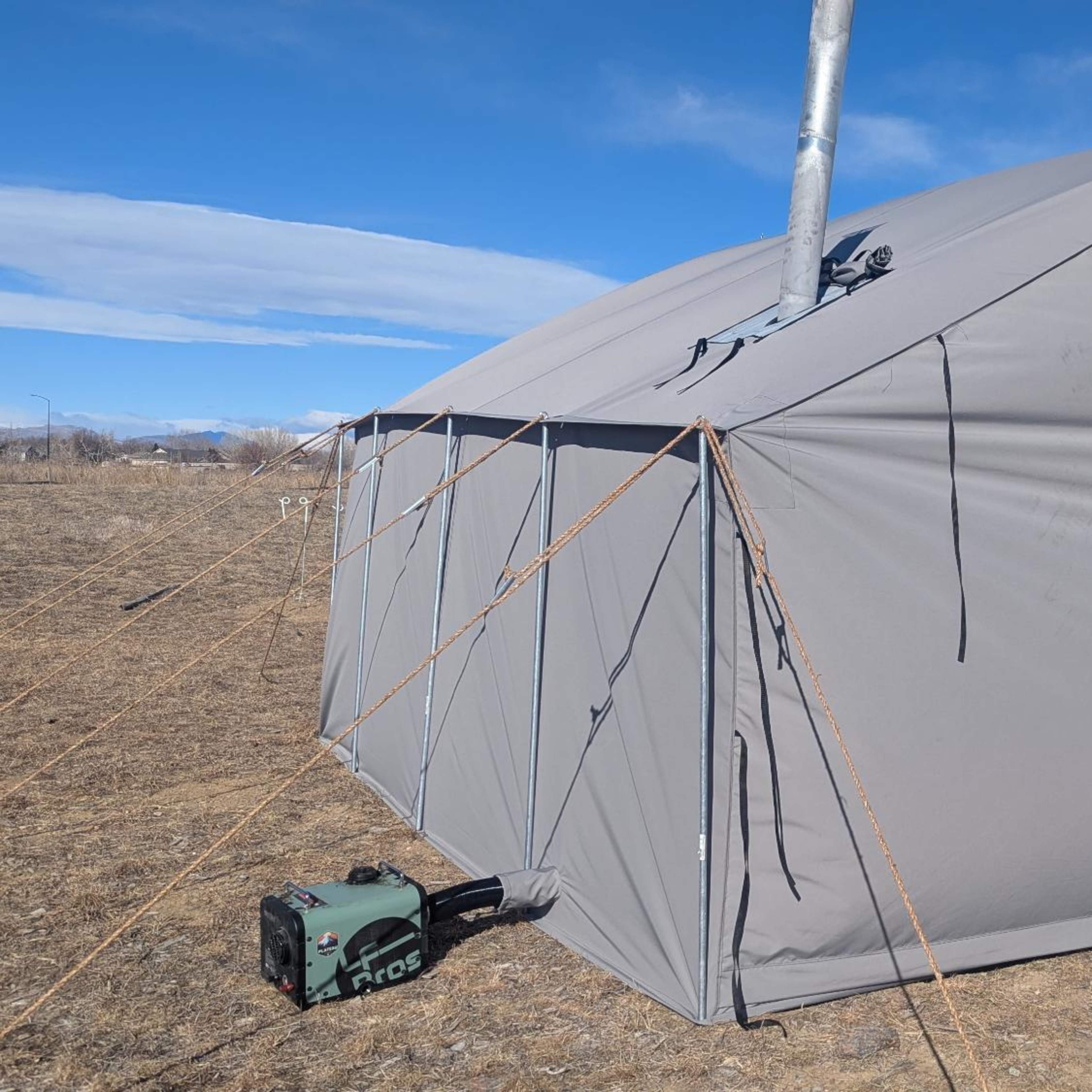 Colorado Tent Company Wall Tent Rental - Pine Bluffs, WY
