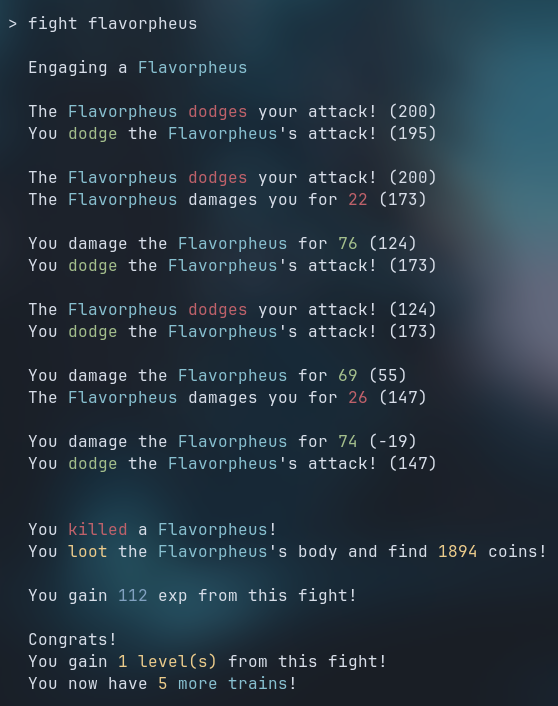 Combat System