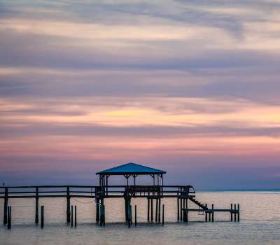 Fairhope Alabama sunset landscape fine art photography
