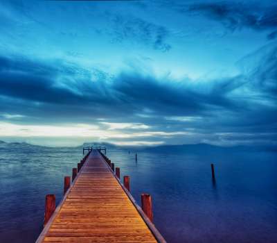 Fairhope Alabama sunset landscape photography fine art print