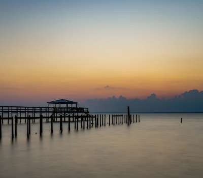 Fairhope Alabama sunset landscape photography fine art print