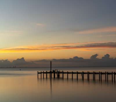 Fairhope Alabama sunset landscape photography fine art print