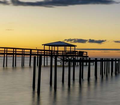 Fairhope Alabama sunset landscape photography fine art print