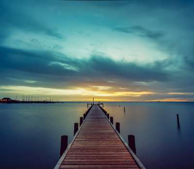 Fairhope Alabama sunset landscape photography fine art print
