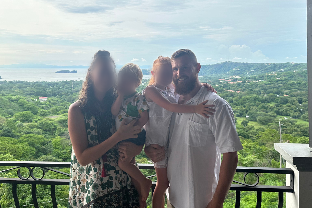 Grant Robe and family