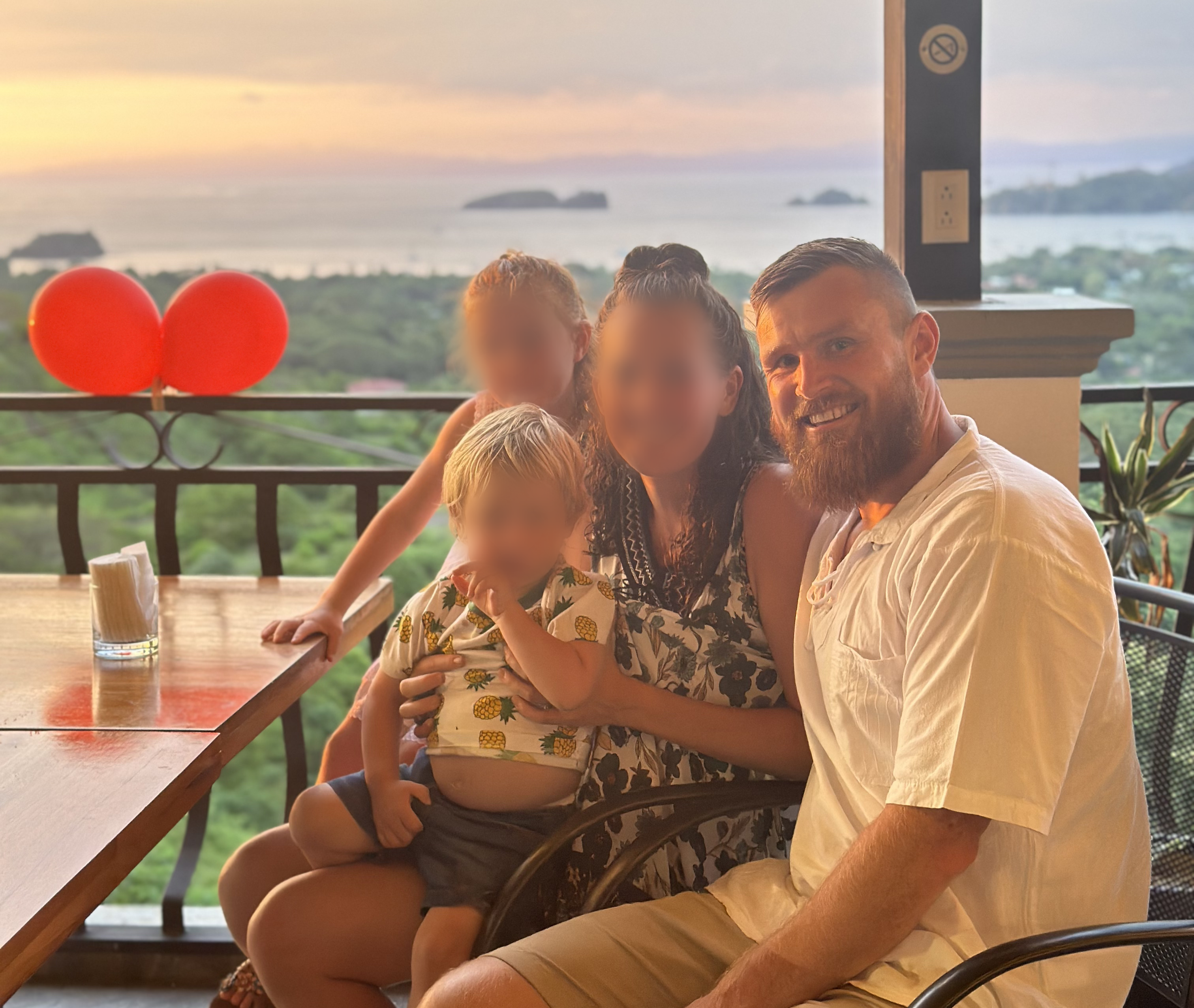 Grant Robe and family