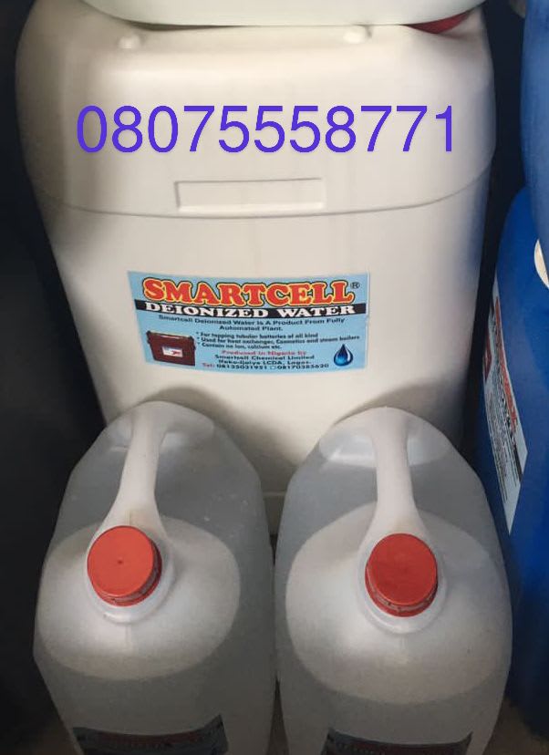 DEIONIZED WATER