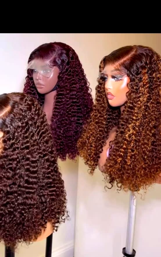 Burmese curls wig
