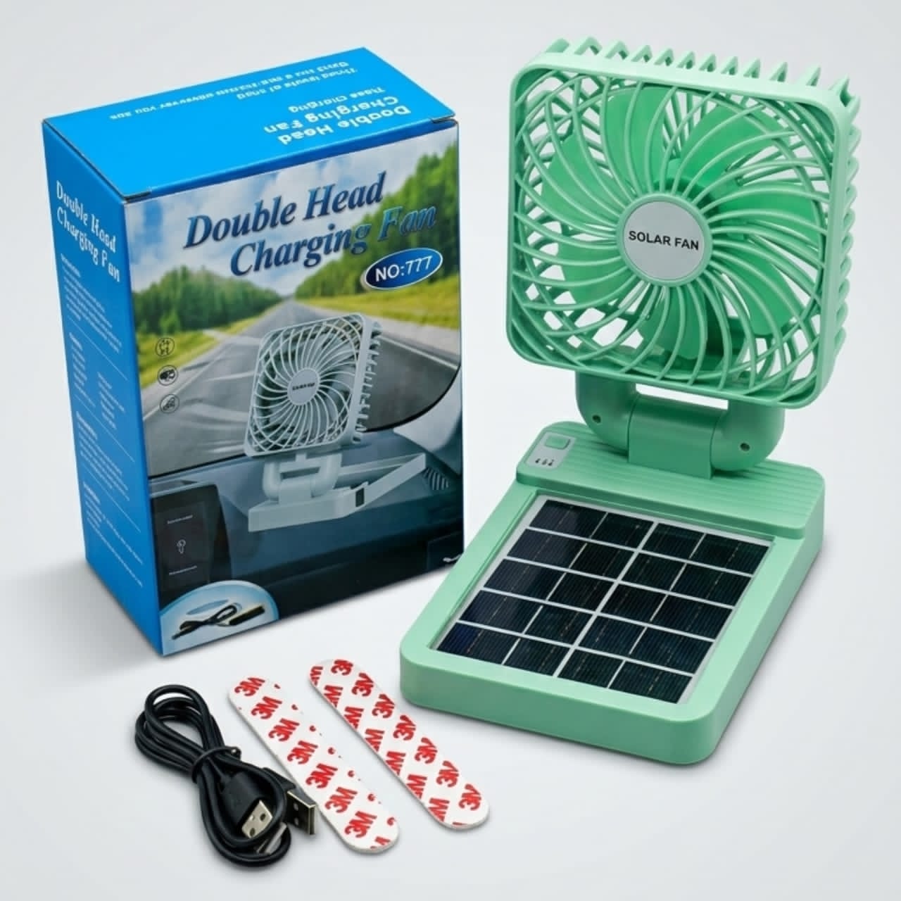 Solar Cooling Head fan