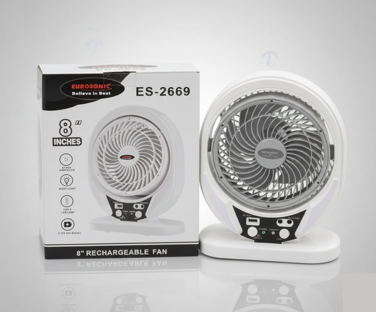 Rechargeable fan