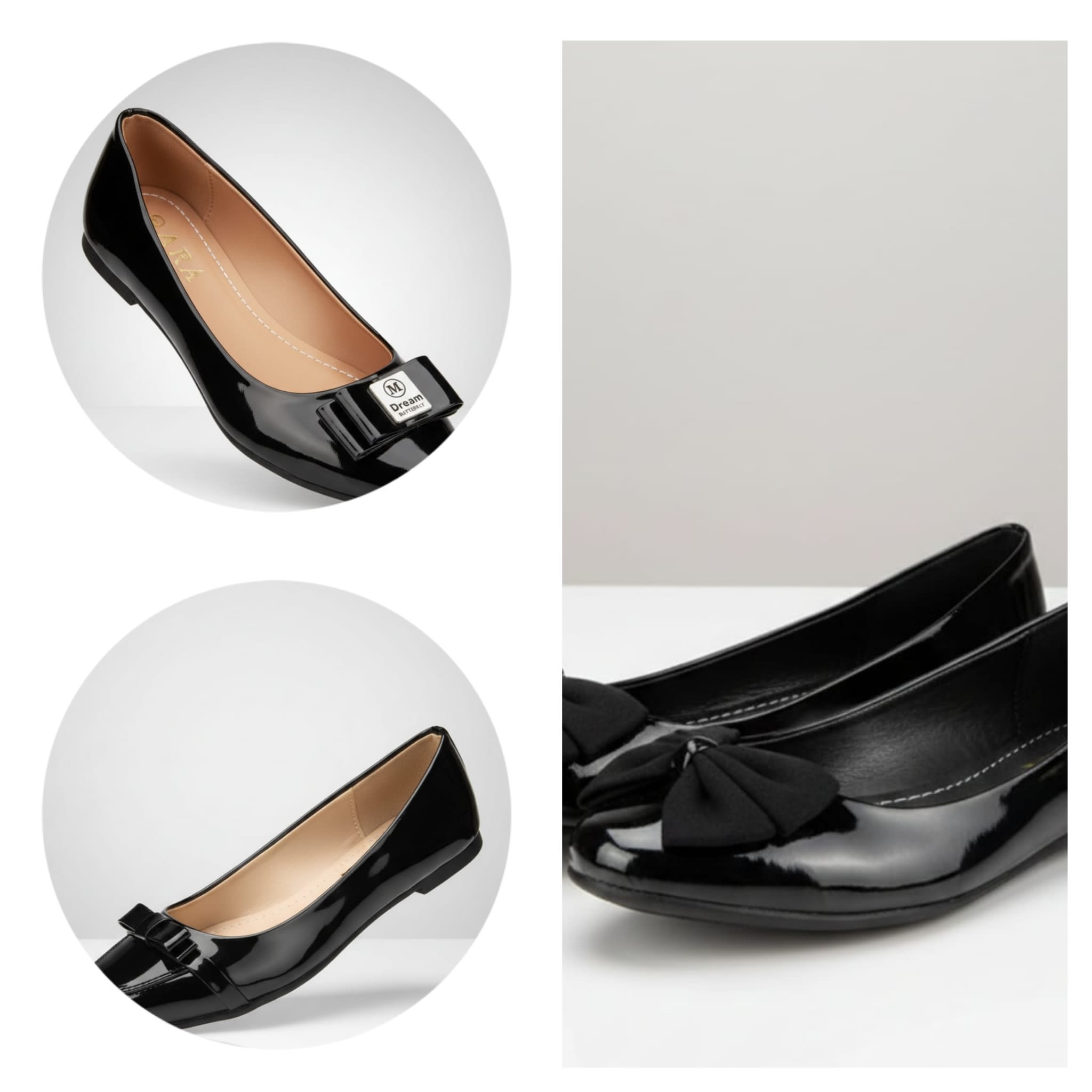 Flat cover shoes