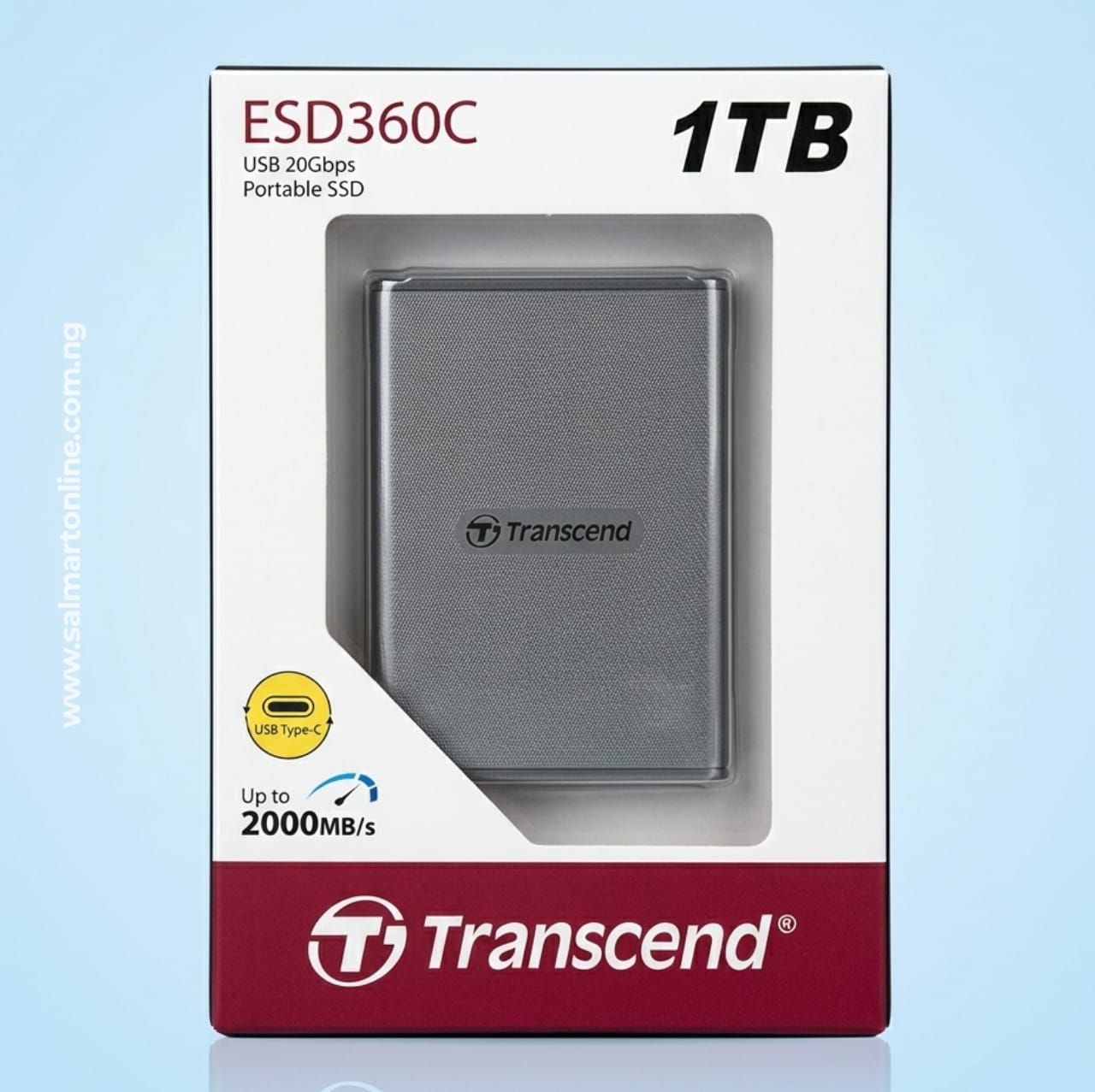 Transcend ESD360C USB 20Gbps Portable 1TB SSD