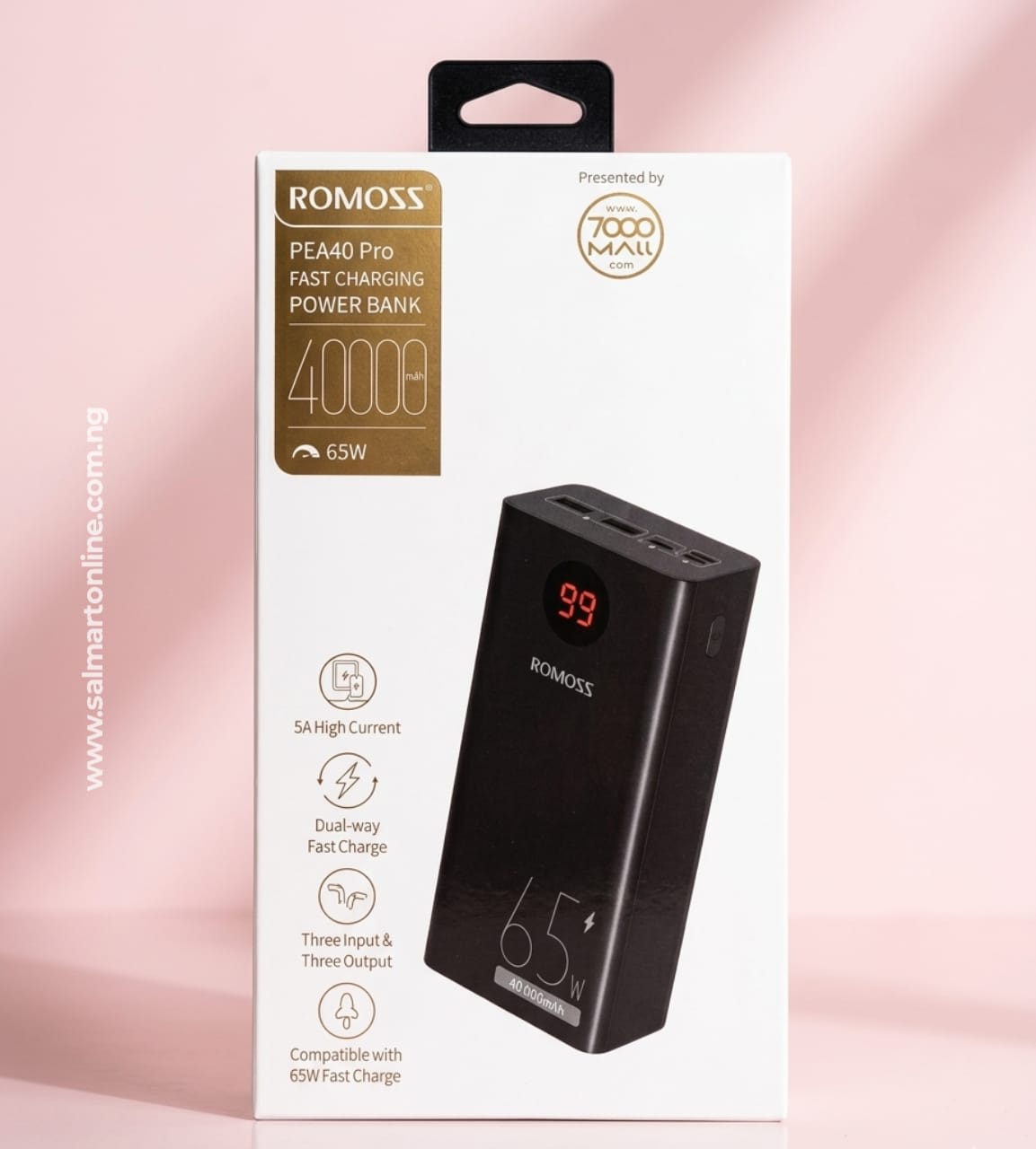 Romoss PEA40 Pro Fast Charging Power Bank