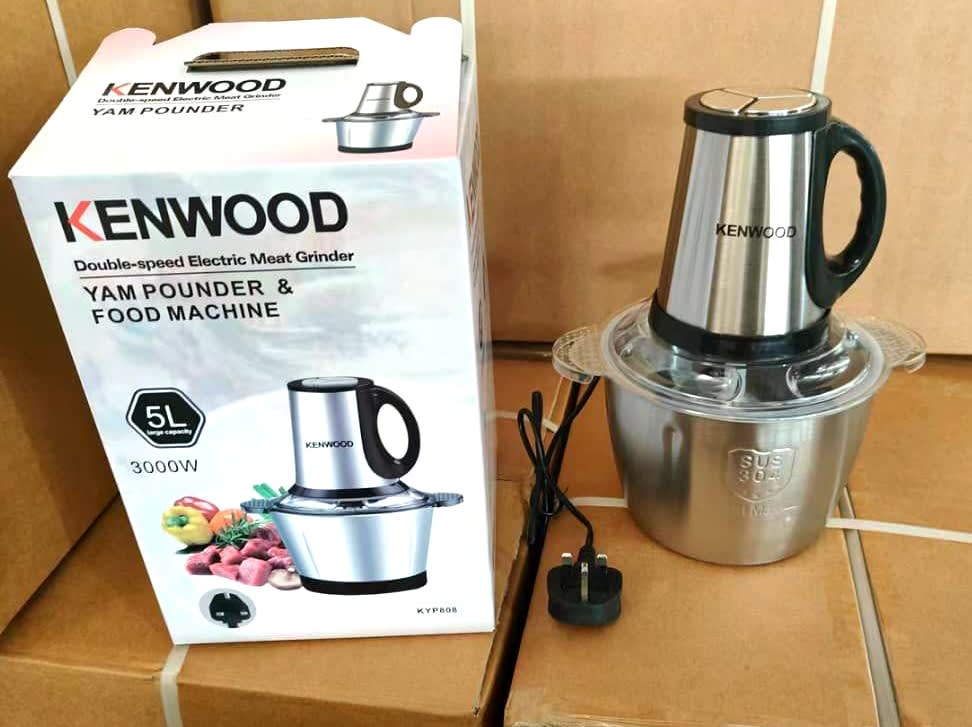5L Kenwood yam pounder and food processor
