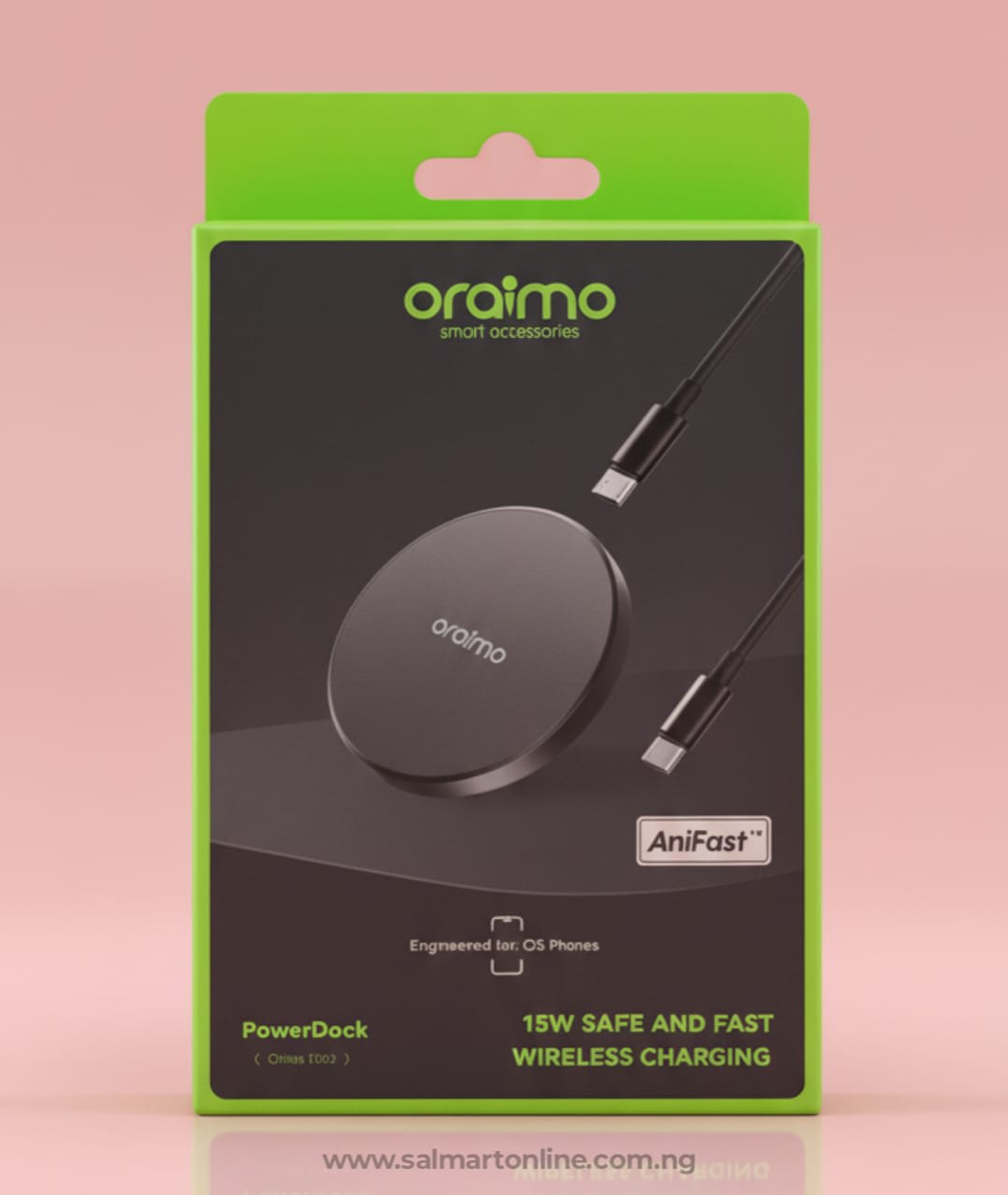 Oraimo PowerDock OWH-1151 Fast Wireless Charging