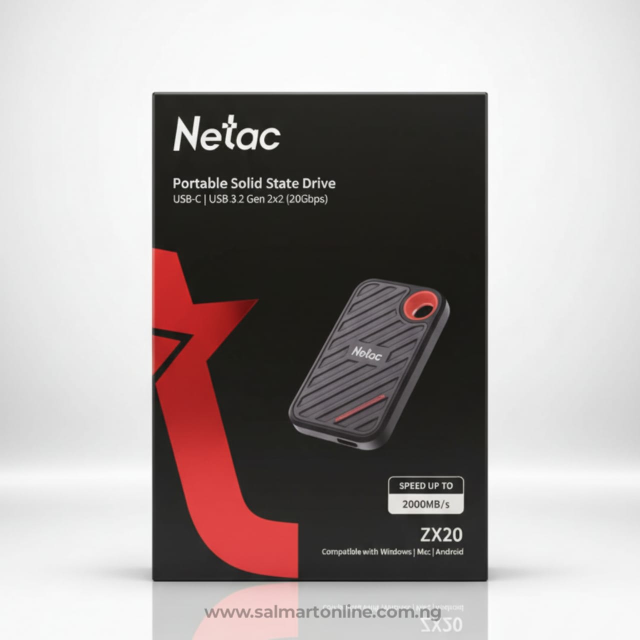 Netac Portable Solid State Drive 2TB