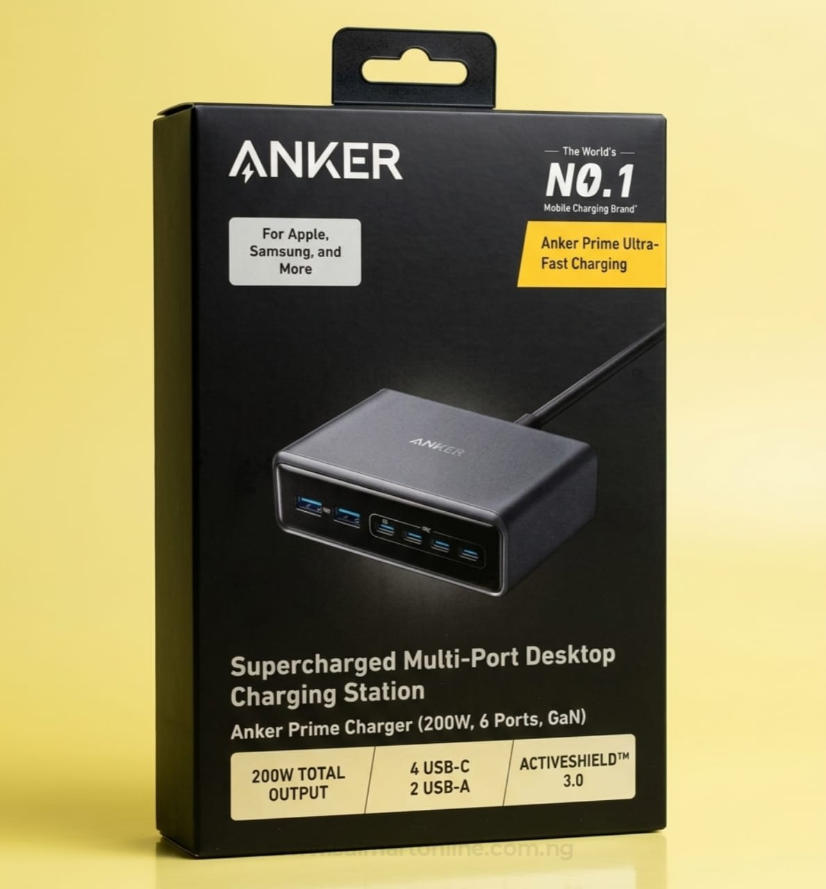 Anker Prime Ultra Fast Charging 200W Total Output
